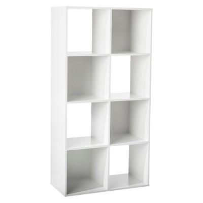 8-Cube Organizer Shelf White 11" - Room Essentials™