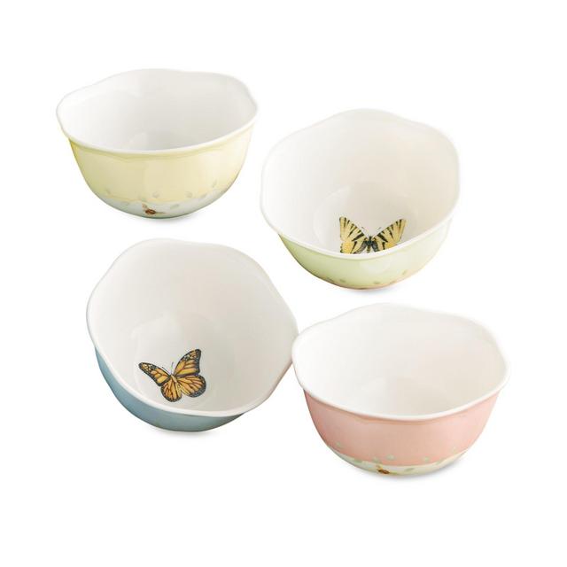 Lenox Butterfly Meadow Dessert Bowls, Set of 4
