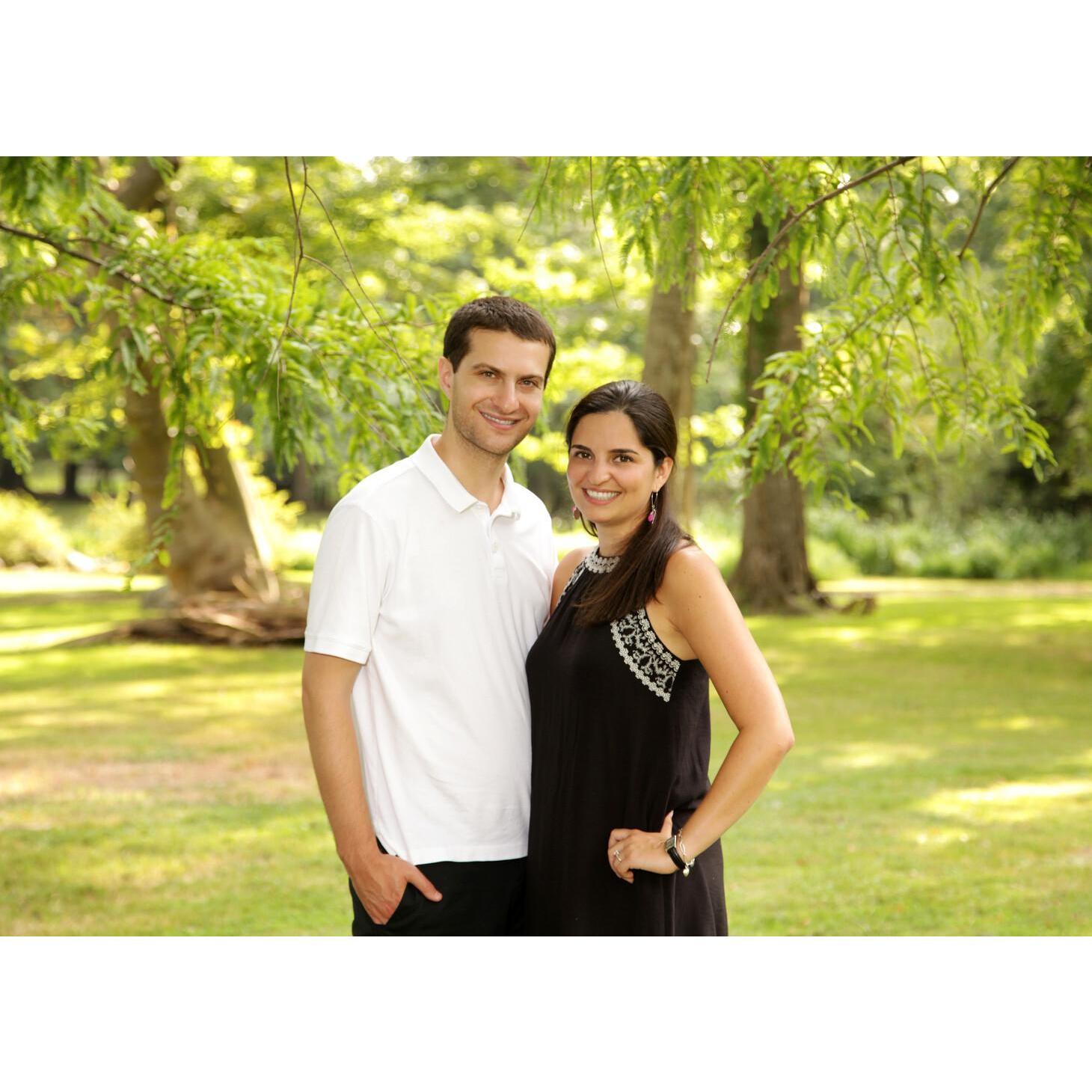 One of our favorites from our engagement photoshoot at Pleasantdale.