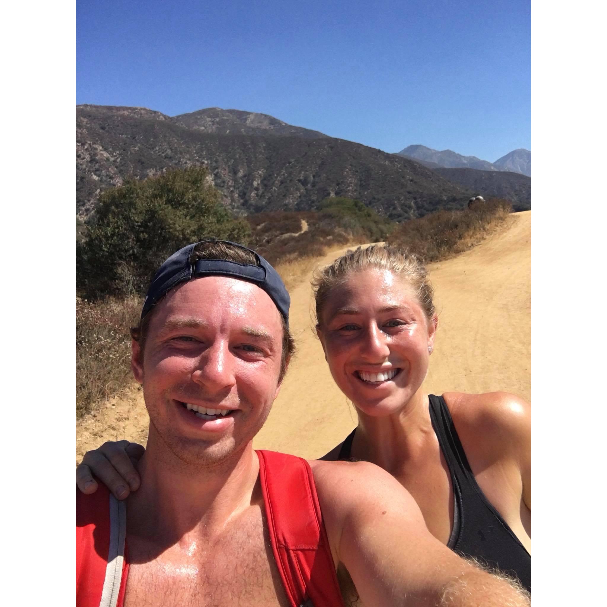 Bear mountain running in Claremont California!