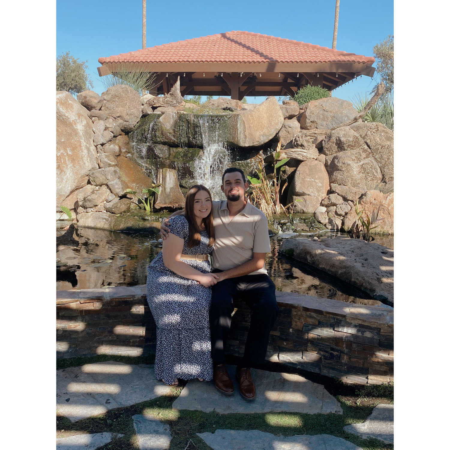 Our first time attending a wedding together