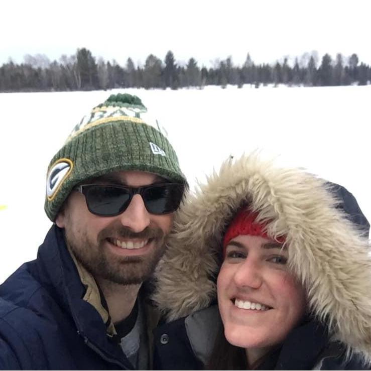 ice fishing in the UP