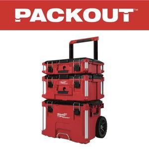 PACKOUT 22 in. Rolling Tool Box, 22 in. Large Tool Box and 22 in. Medium Tool Box ProSystem Low Profile Handle