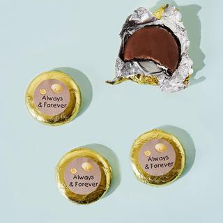 Set of 24 Hearts in Sand Chocolate Covered Oreos ($0.48 ea.)
