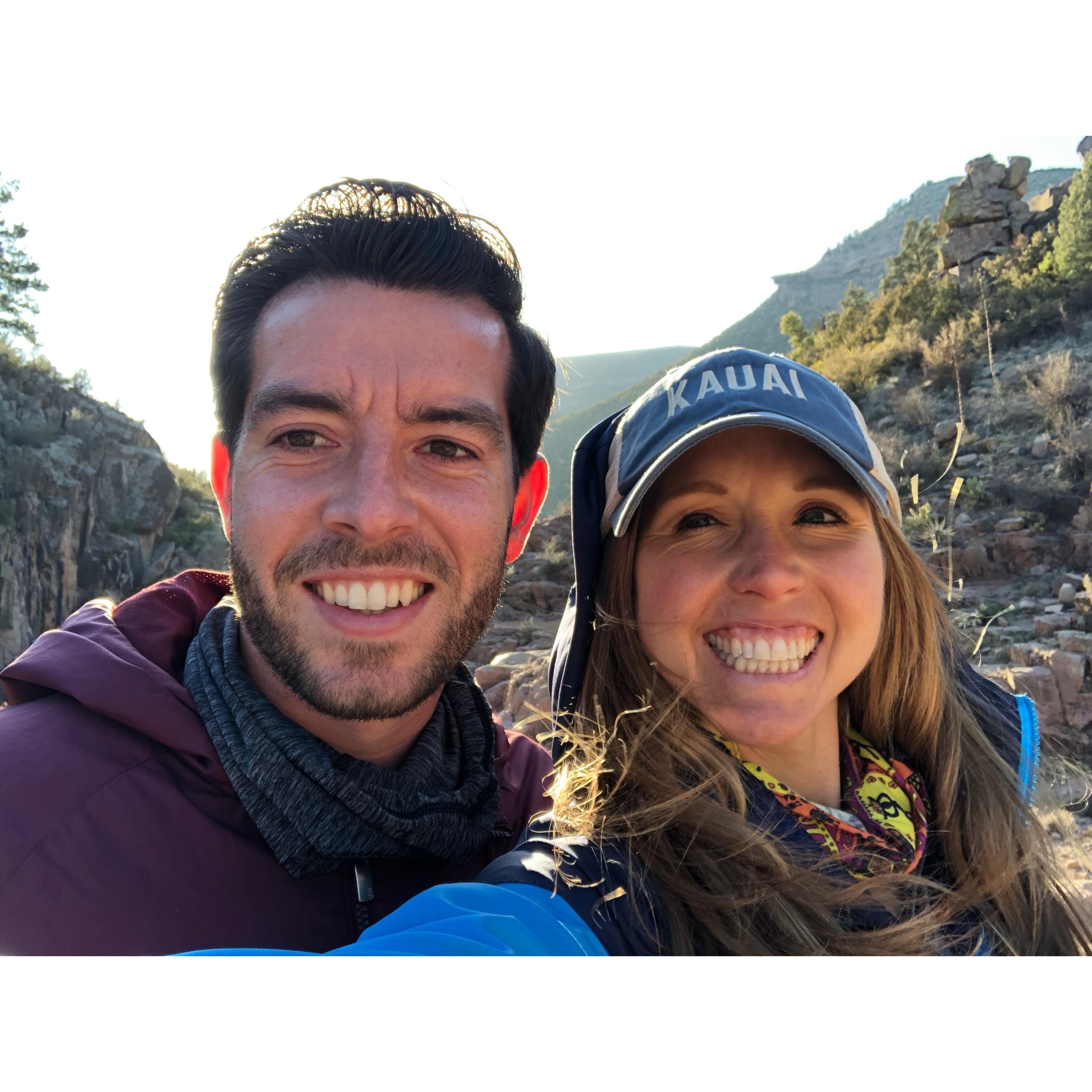 Camping Trip in Arizona. Any opportunity to be outside!