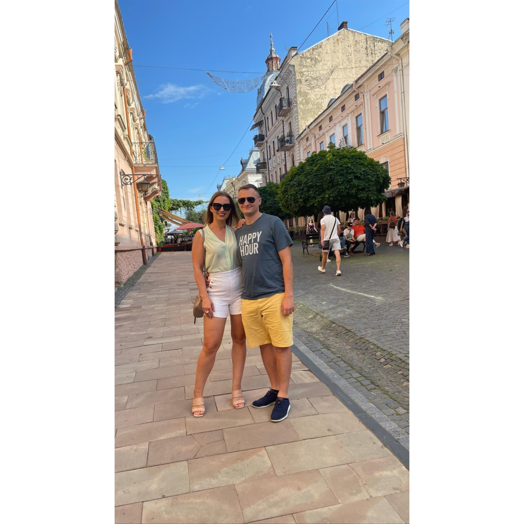 First trip to Chernivtsi