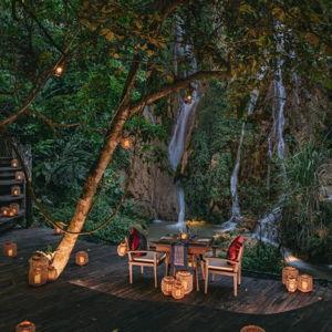 Private dinner at Nayara
