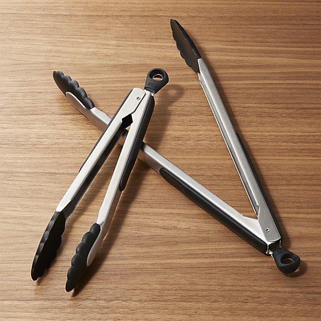 OXO ® Stainless and Nylon Tongs