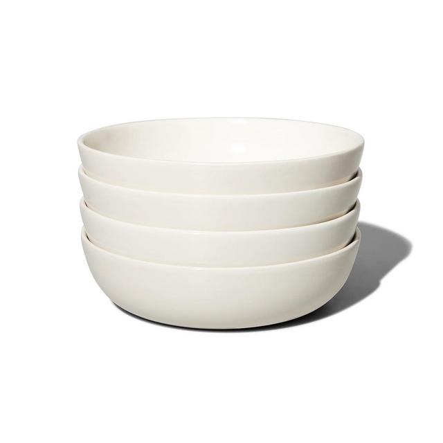 Felt + Fat, Entree Bowl in Milk, Set of 4