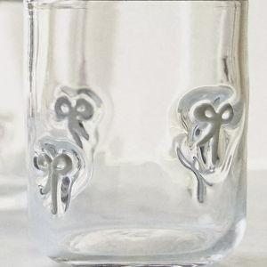 Icon White Bow Juice Glass