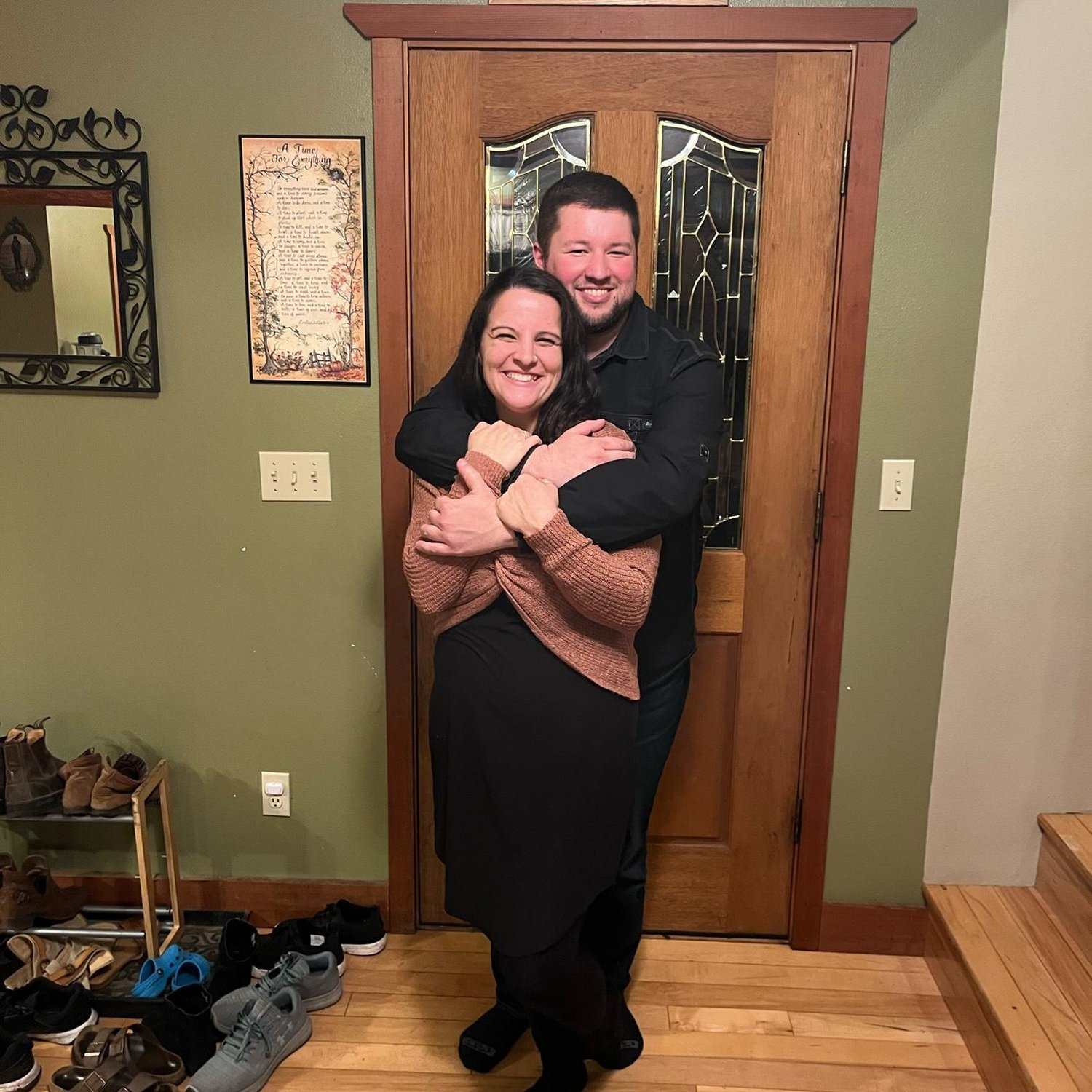 First Thanksgiving together 2023 at the Harrison Farm