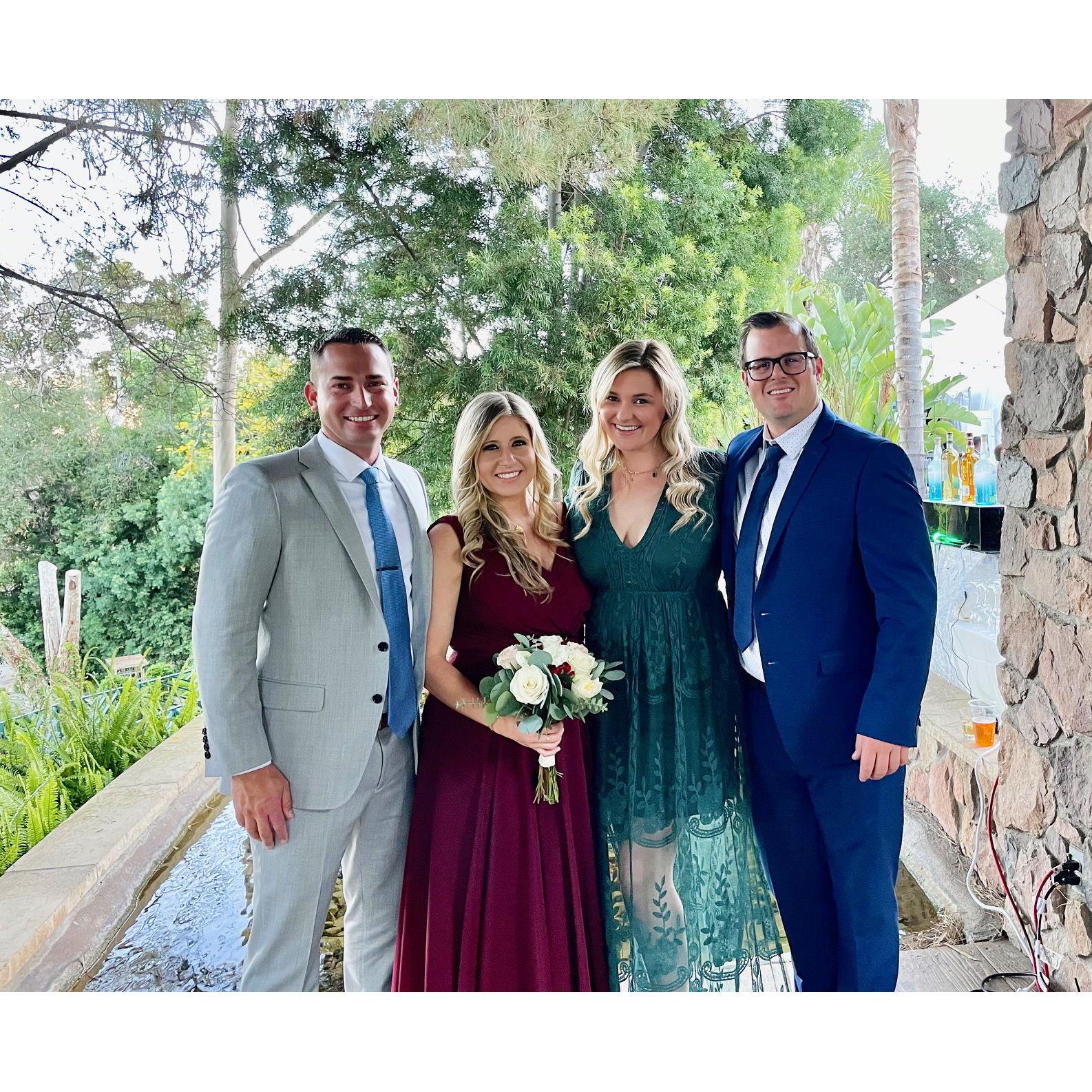 Marissa & Sam Stone's Wedding Oct 2021 - with Jessica (bridesmaid) & Jared