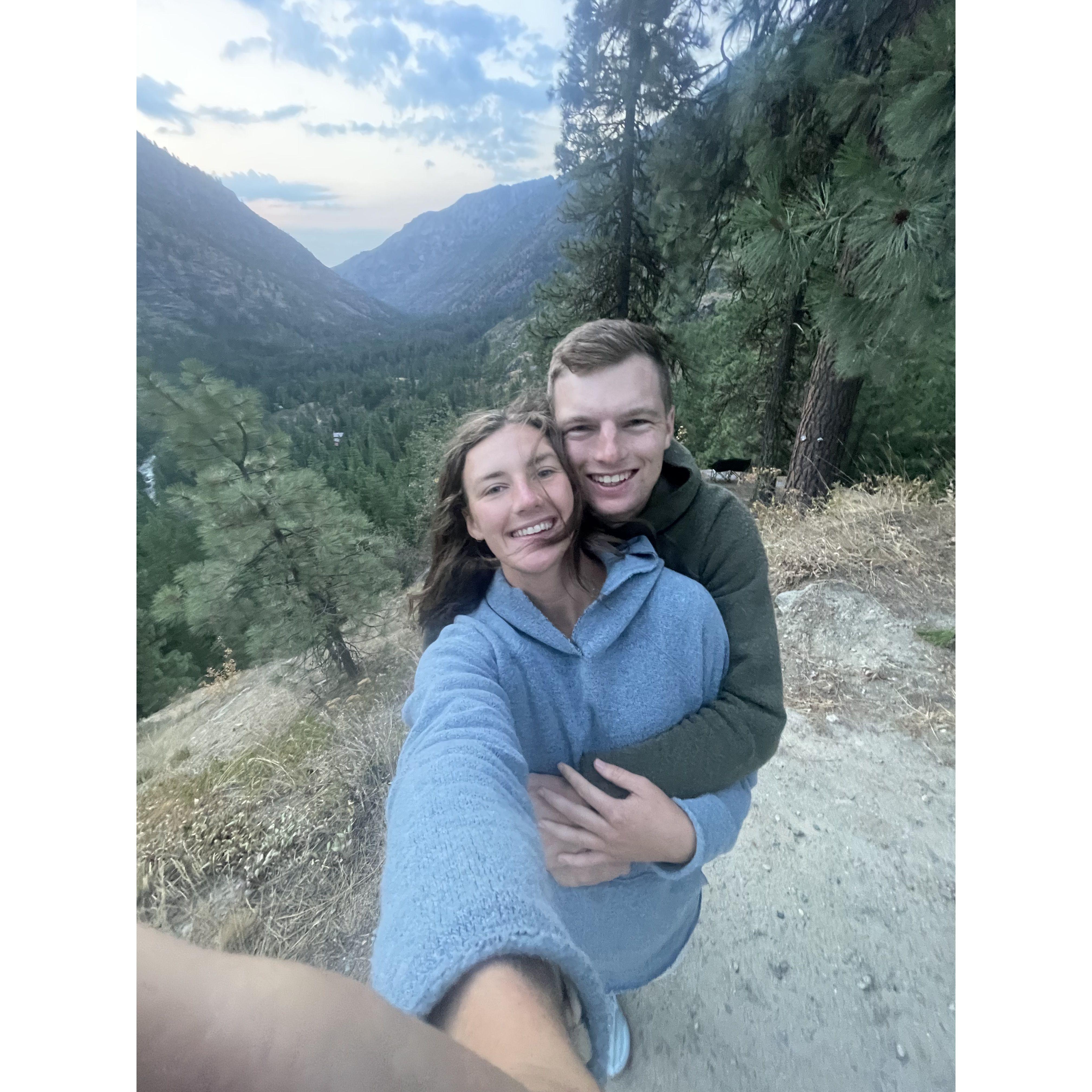Both being adventurous, we made the most of our time together! (Leavenworth, WA)