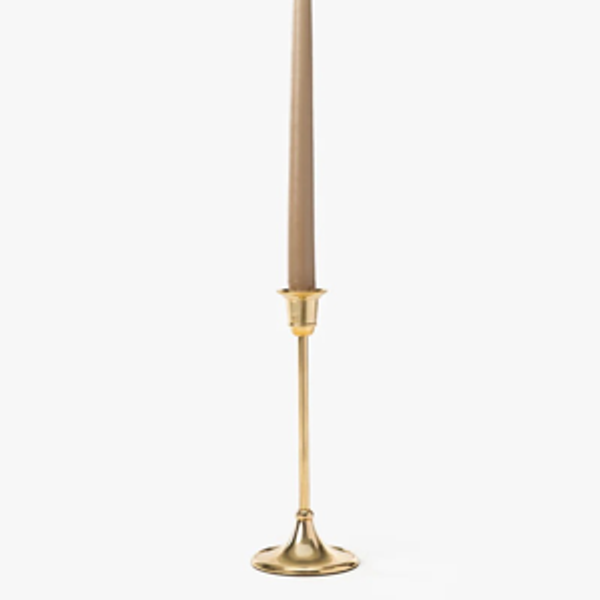 Adeline Brass Taper Holder - 2 Large