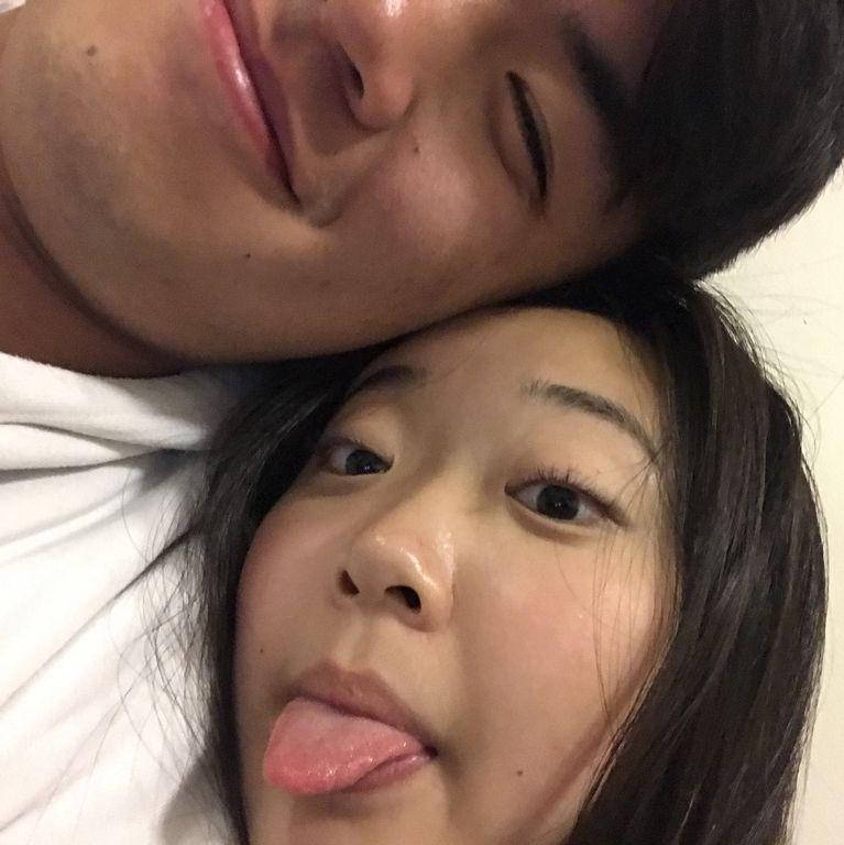 1st selfie we took as a couple 10.26.19