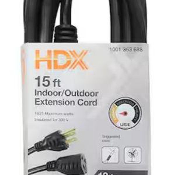 Outdoor Extension Cord, Pack of 2