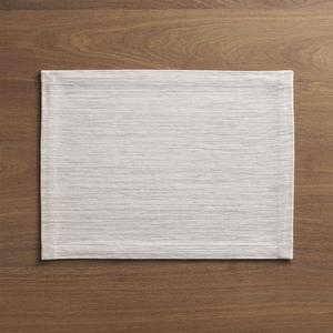 Grasscloth White Placemat