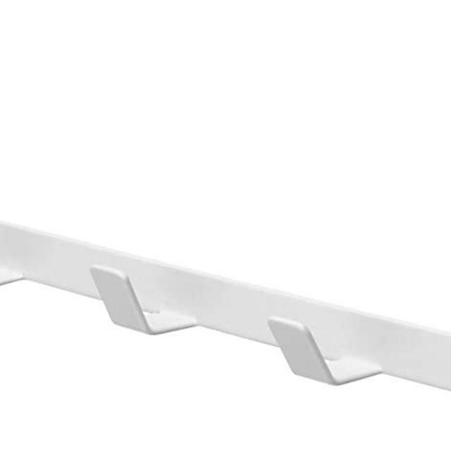 YAMAZAKI home Smart Wide Over the Door Rack, White