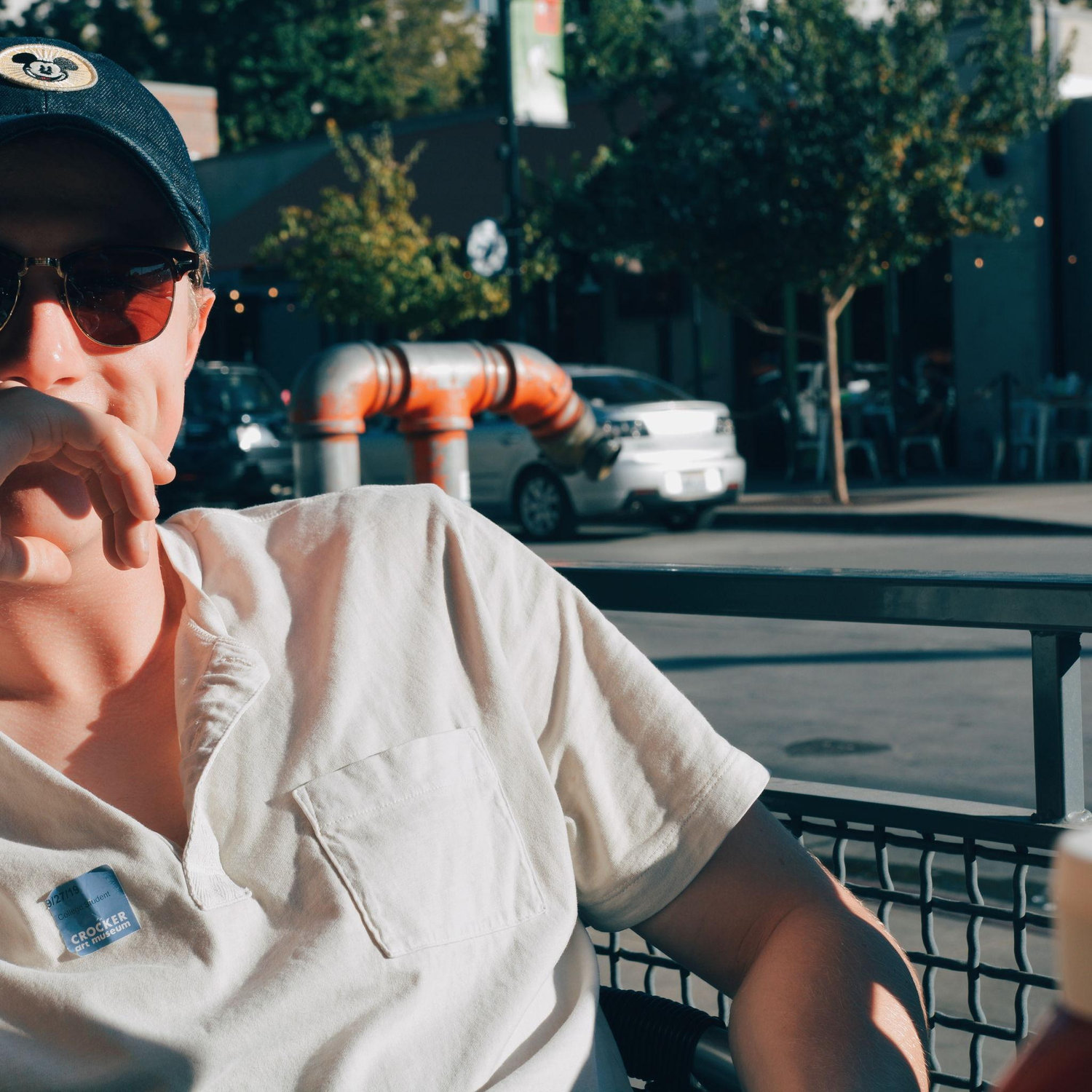 This is one of the first photos I took of Kyle from August 2019. We were already officially dating (Kyle asked me to be his girlfriend after a week of dates.)