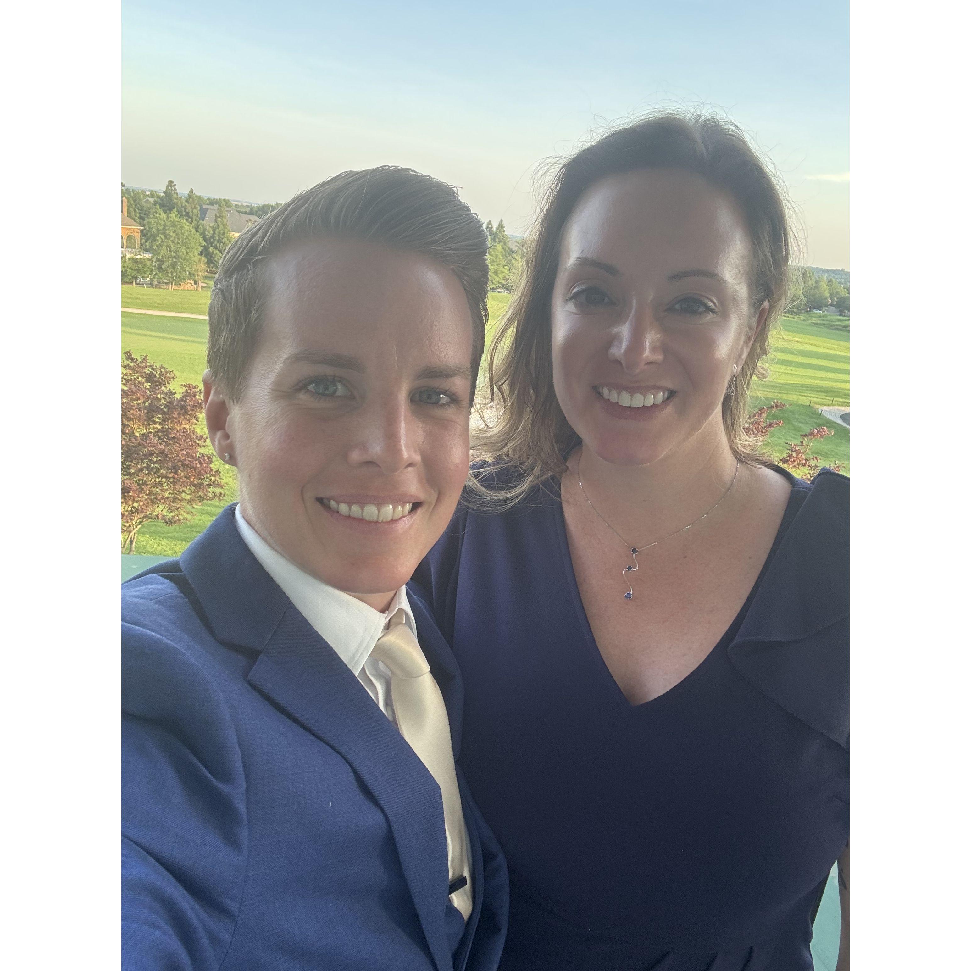 Emily's best friend Lauren's wedding, June 2025.