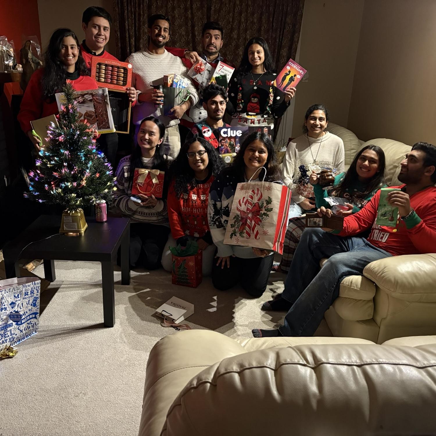 Secret Santa with friends!