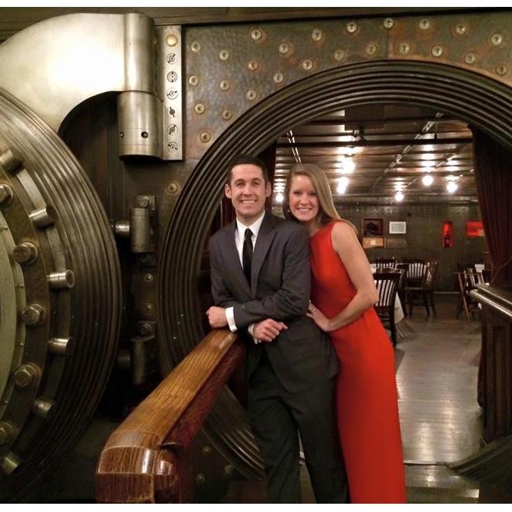 Dinner inside an old bank vault in NYC