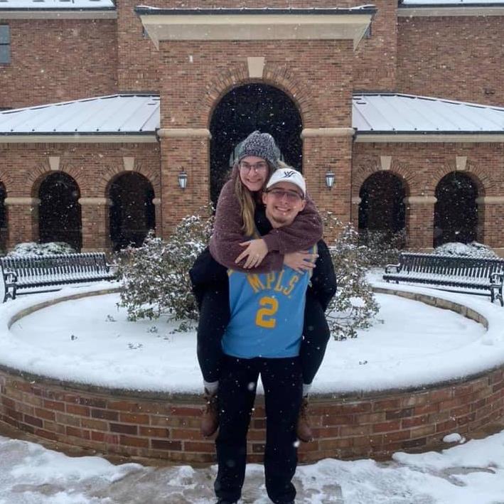 Snow day on campus!