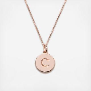 Rose Gold Intial Pendant