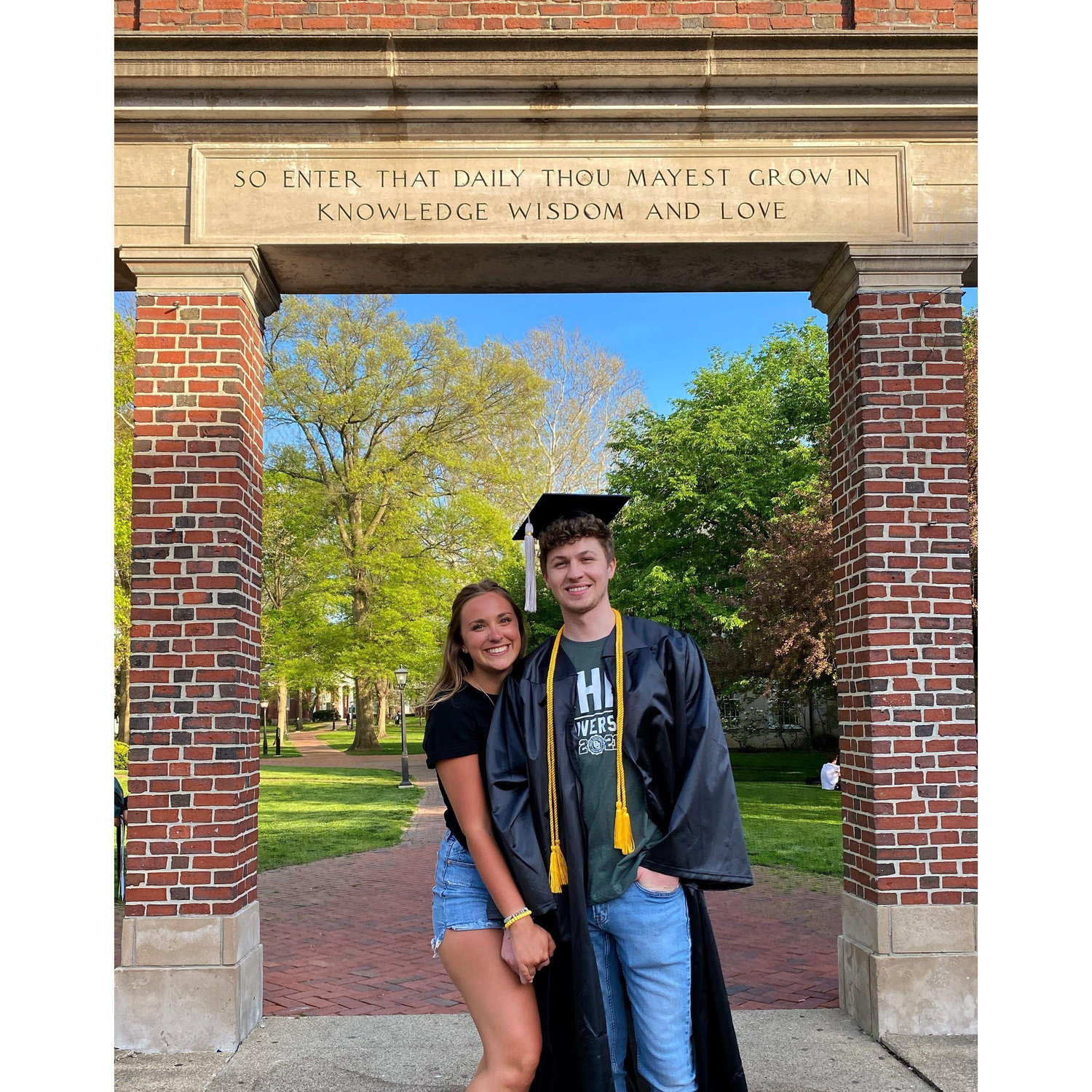 April 27, 2021 - Lukes graduation pictures