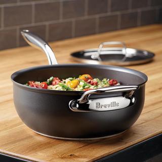 Thermal Pro Hard Anodized Nonstick Covered Saucier