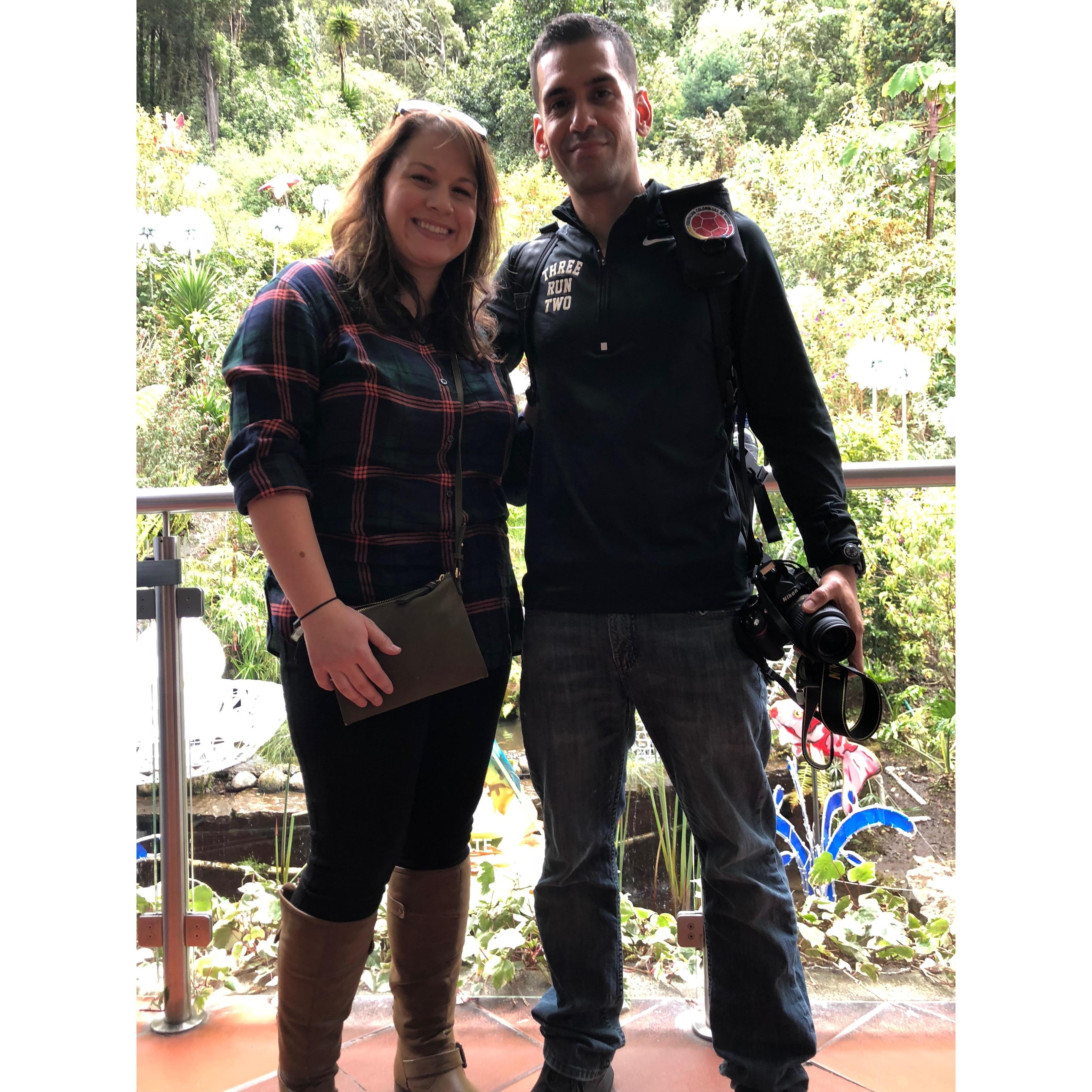 Ready to explore Monserrate during our first trip to Colombia!