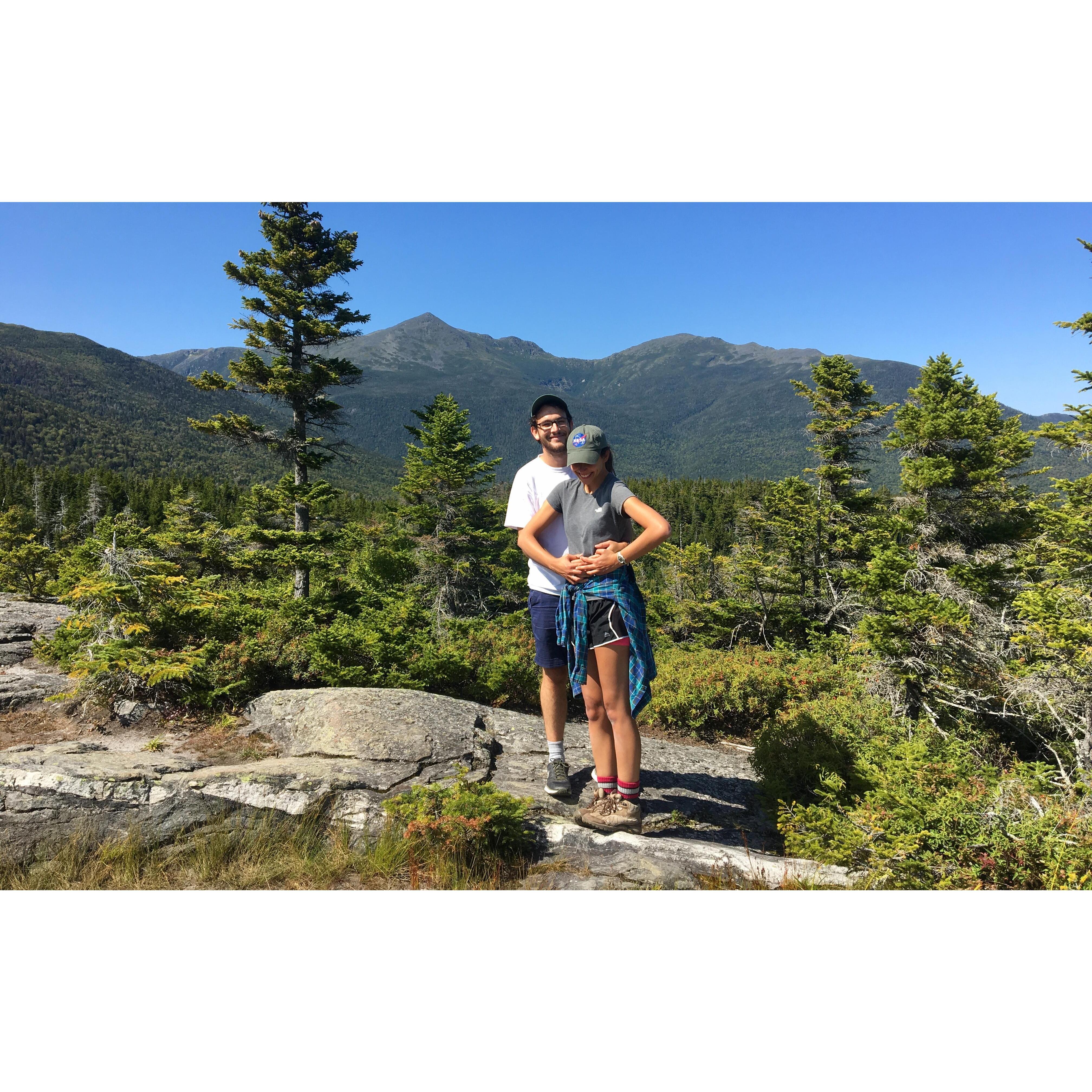 We could tell you more about how much fun we had hiking Mt. Washington, but we think this photo will summit up.