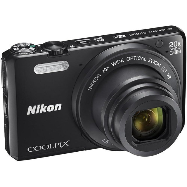 Nikon COOLPIX S7000 Digital Camera with 20x Optical Zoom and Built-In Wi-Fi