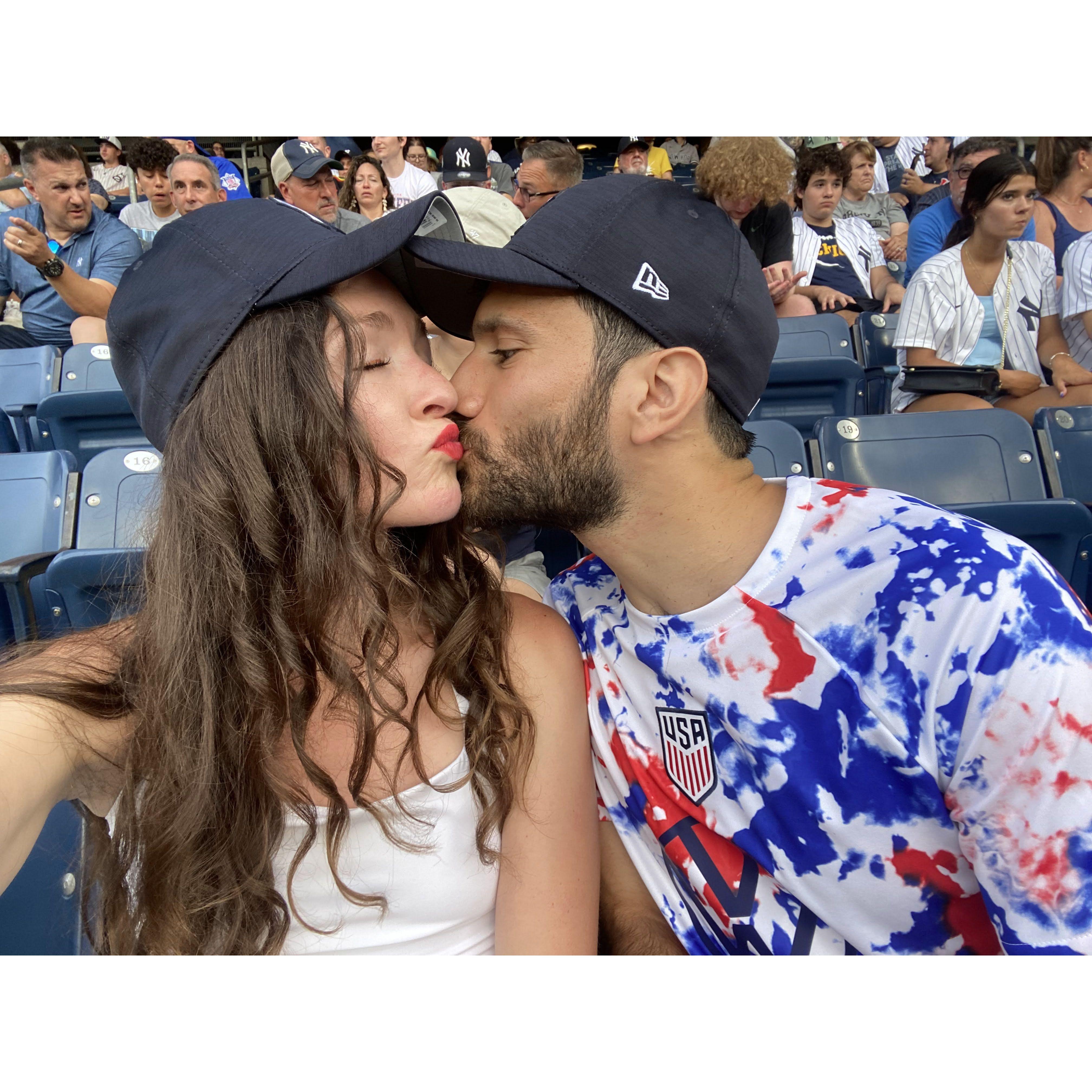 We can't wait to kiss in front of all you on 11/5