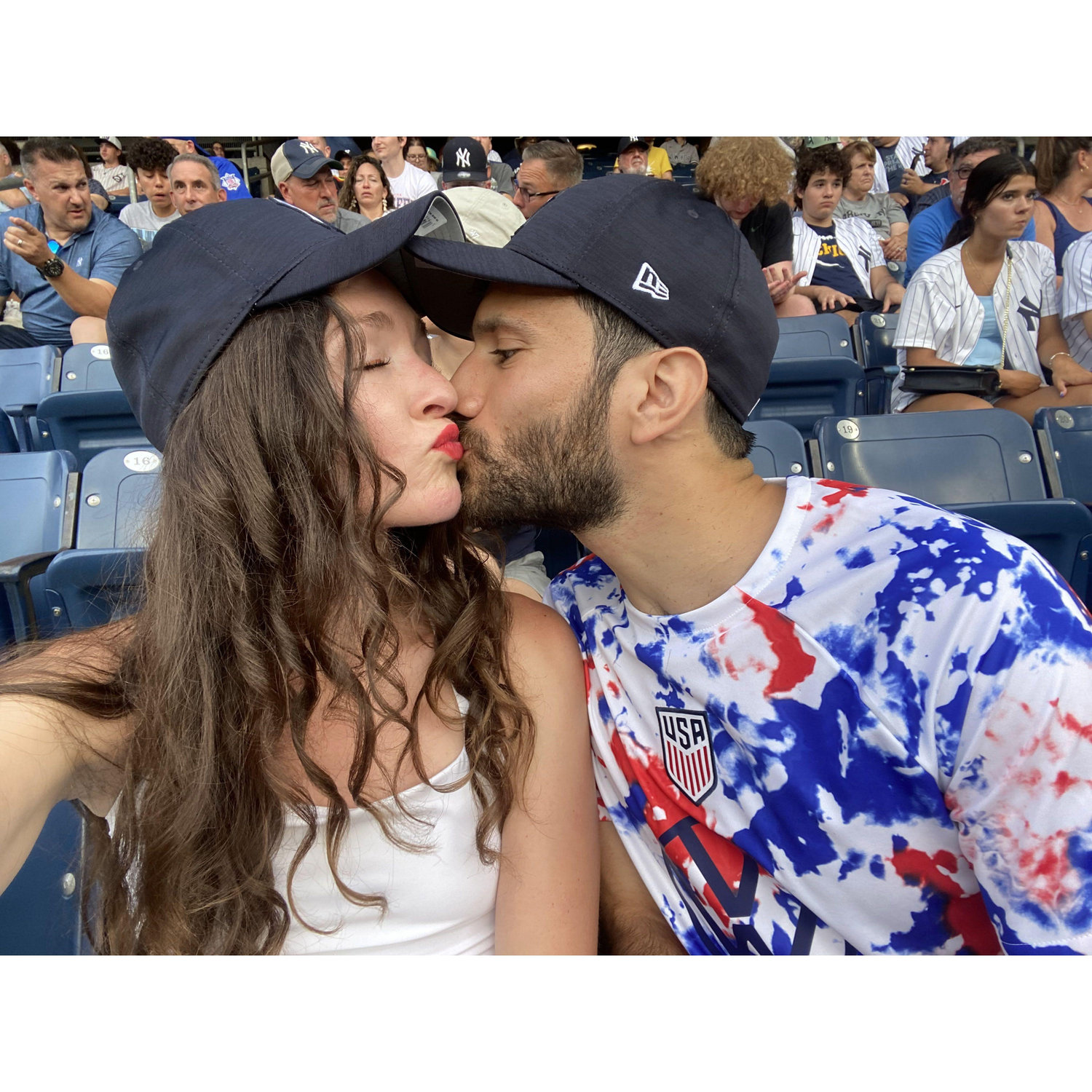 We can't wait to kiss in front of all you on 11/5