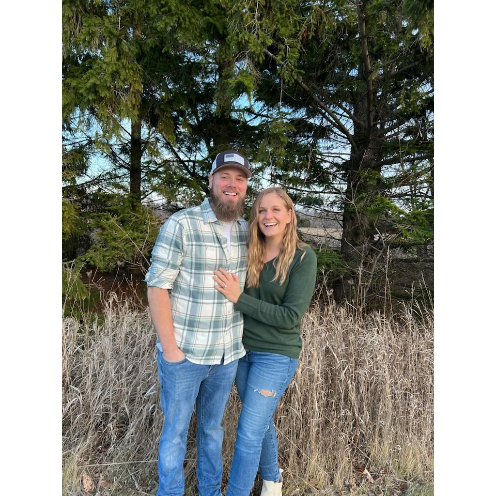 The day we got engaged!