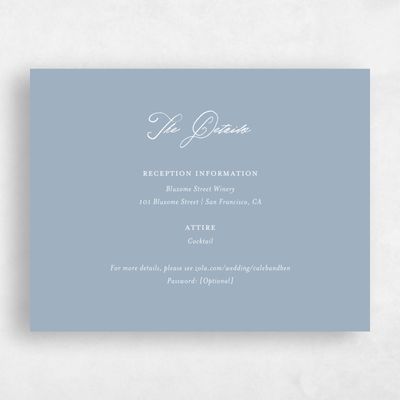 Powder Blue Wedding Enclosure - Imarige