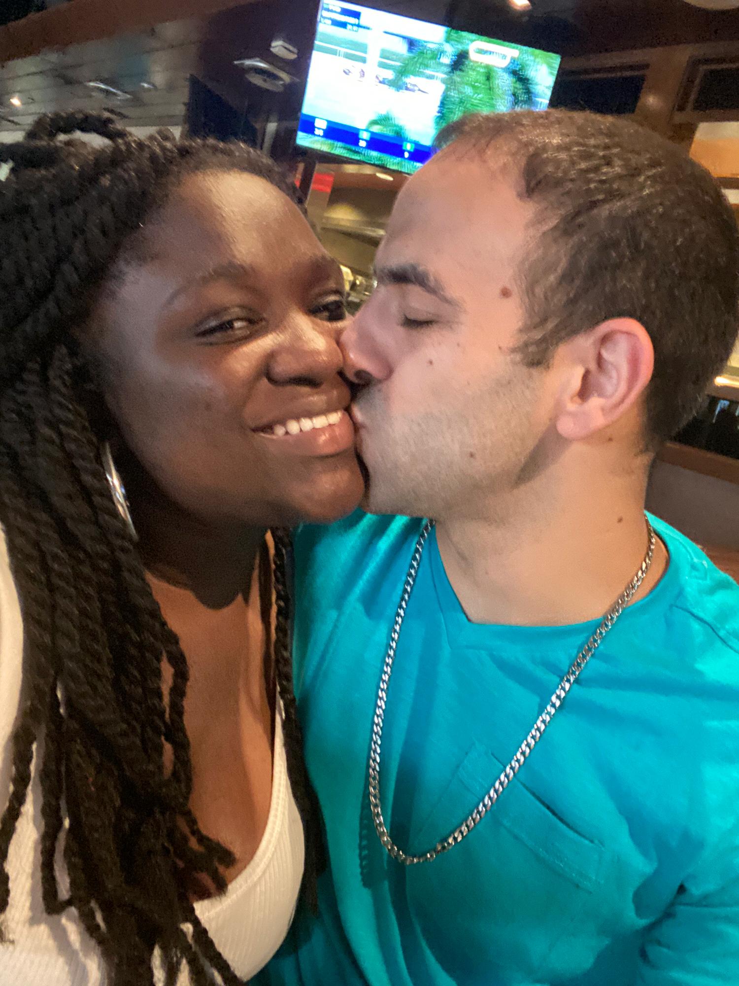 I love your kisses baby