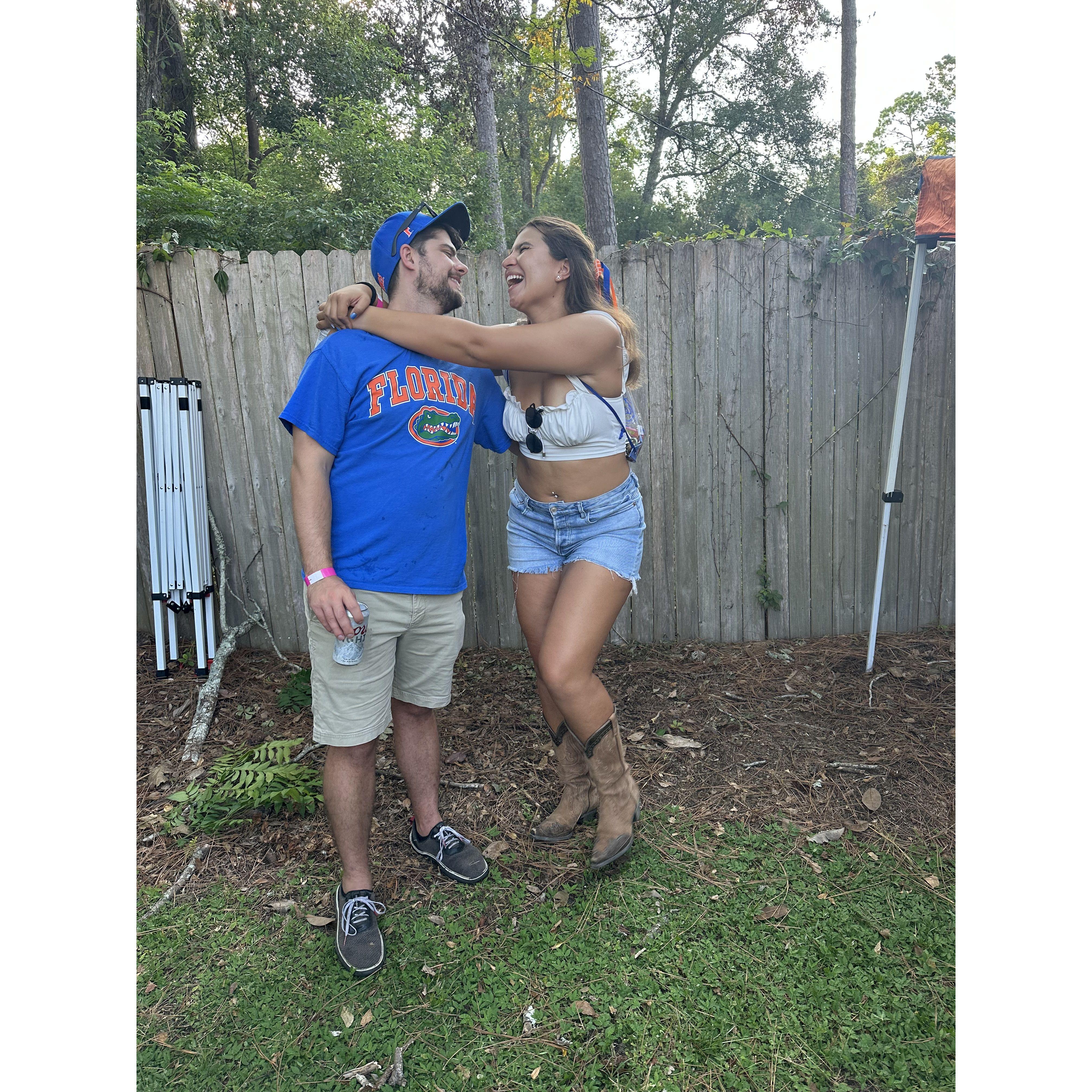 Brought Timmy to UF