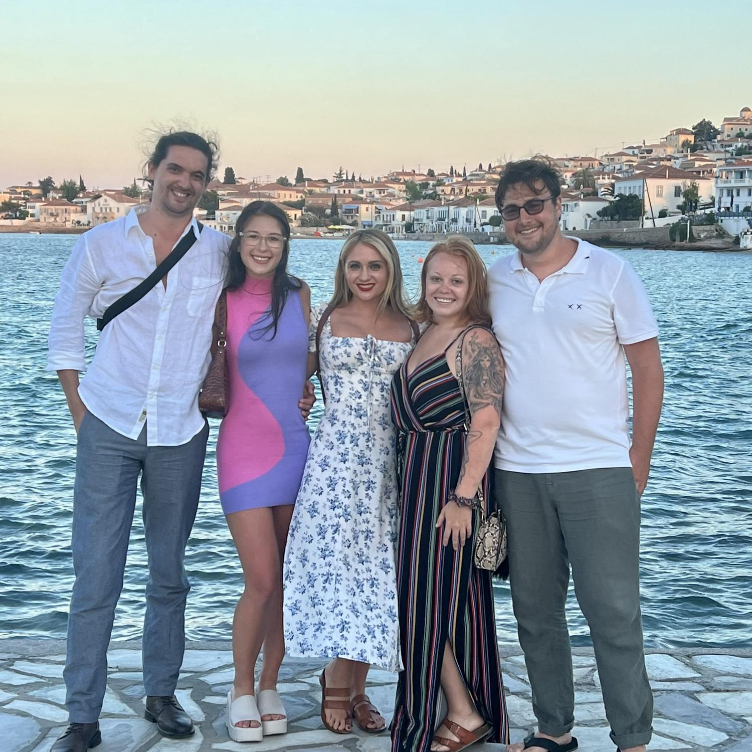 Last day in Greece, we had to get good photos of the group