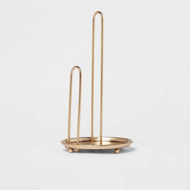 Tall Brass Vase - Threshold™