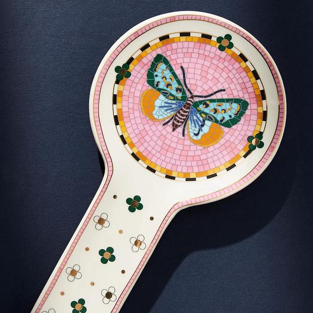 Garden Tile Spoon Rest