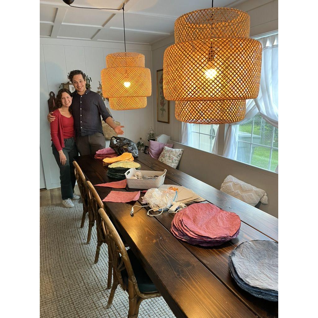 Teaser for our DIY wedding decor. Thanks, Rachel!