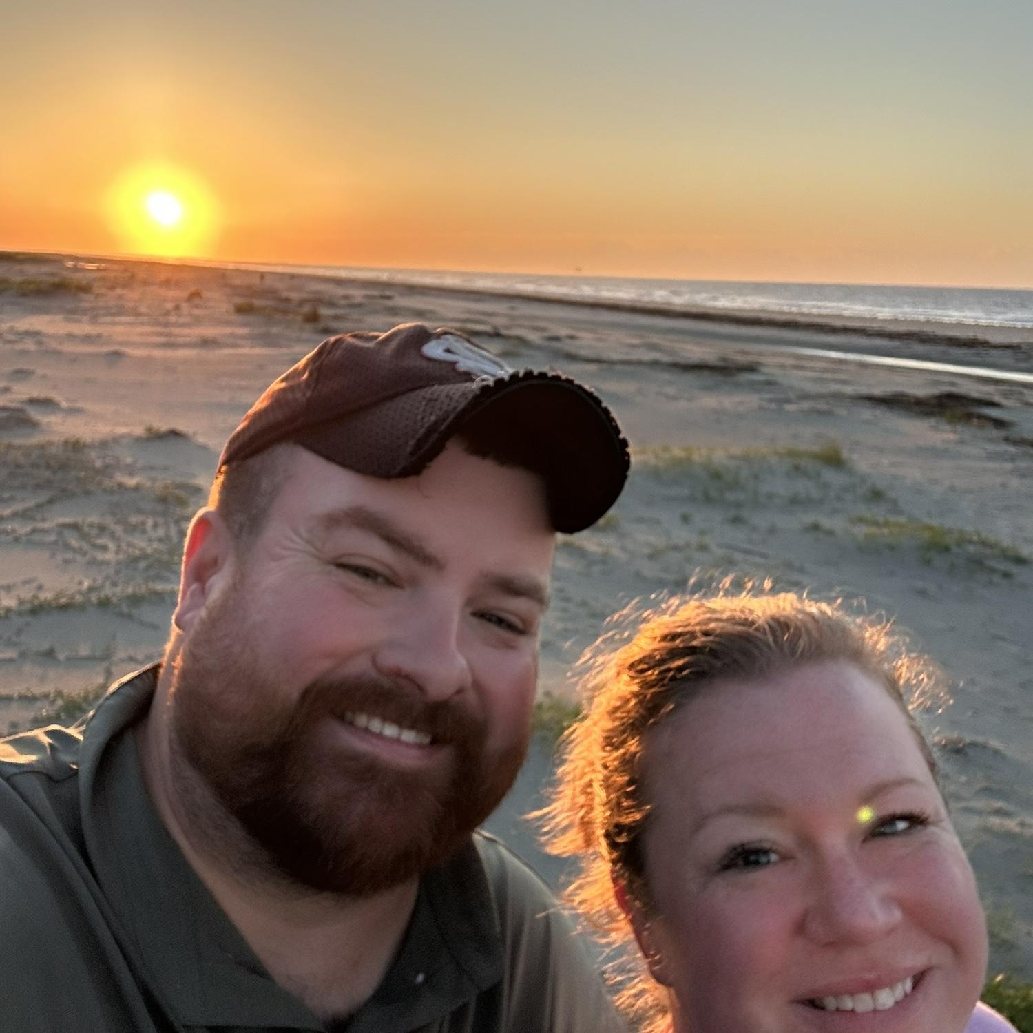 St. Simon’s sunrise.