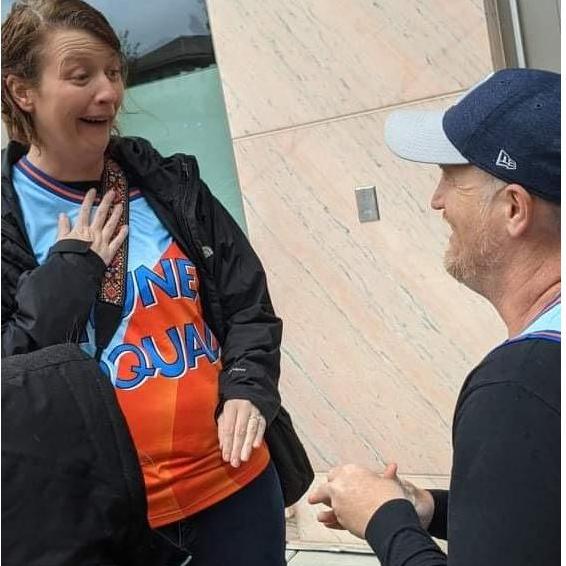 Someone was shocked.