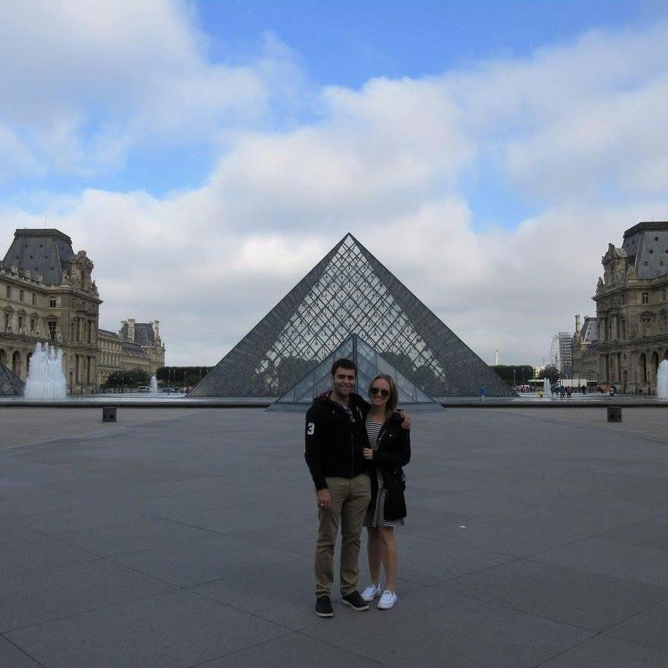 Visiting the Louvre in Paris