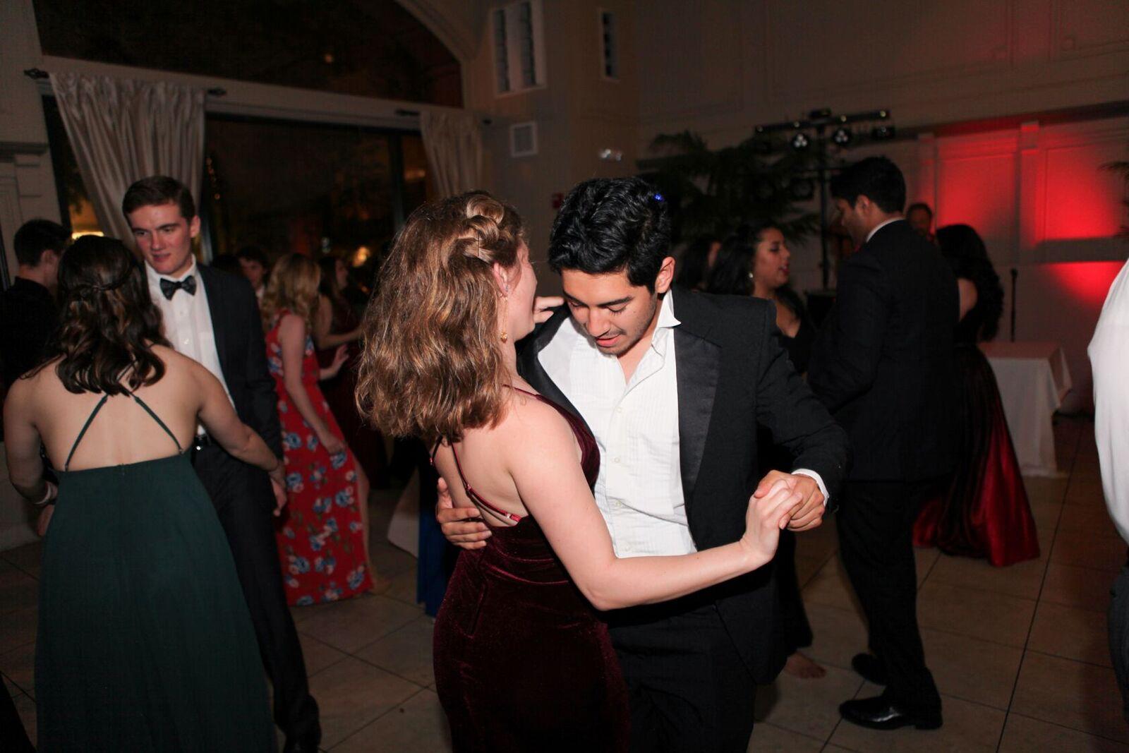 Esteban and Mallory at the Gamma Sig formal in Savannah