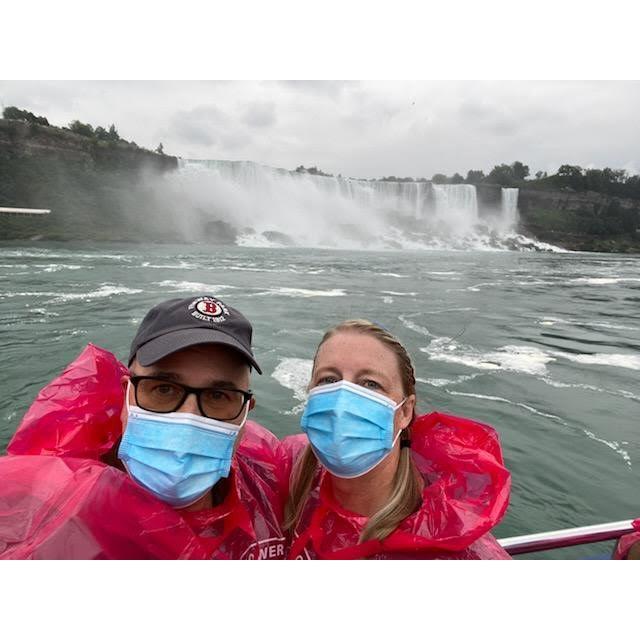 Riding Maid of the Mist, Niagara Falls.