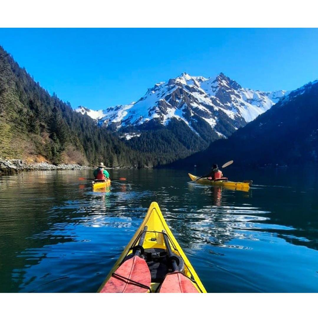 Kayaking Resurrection Bay