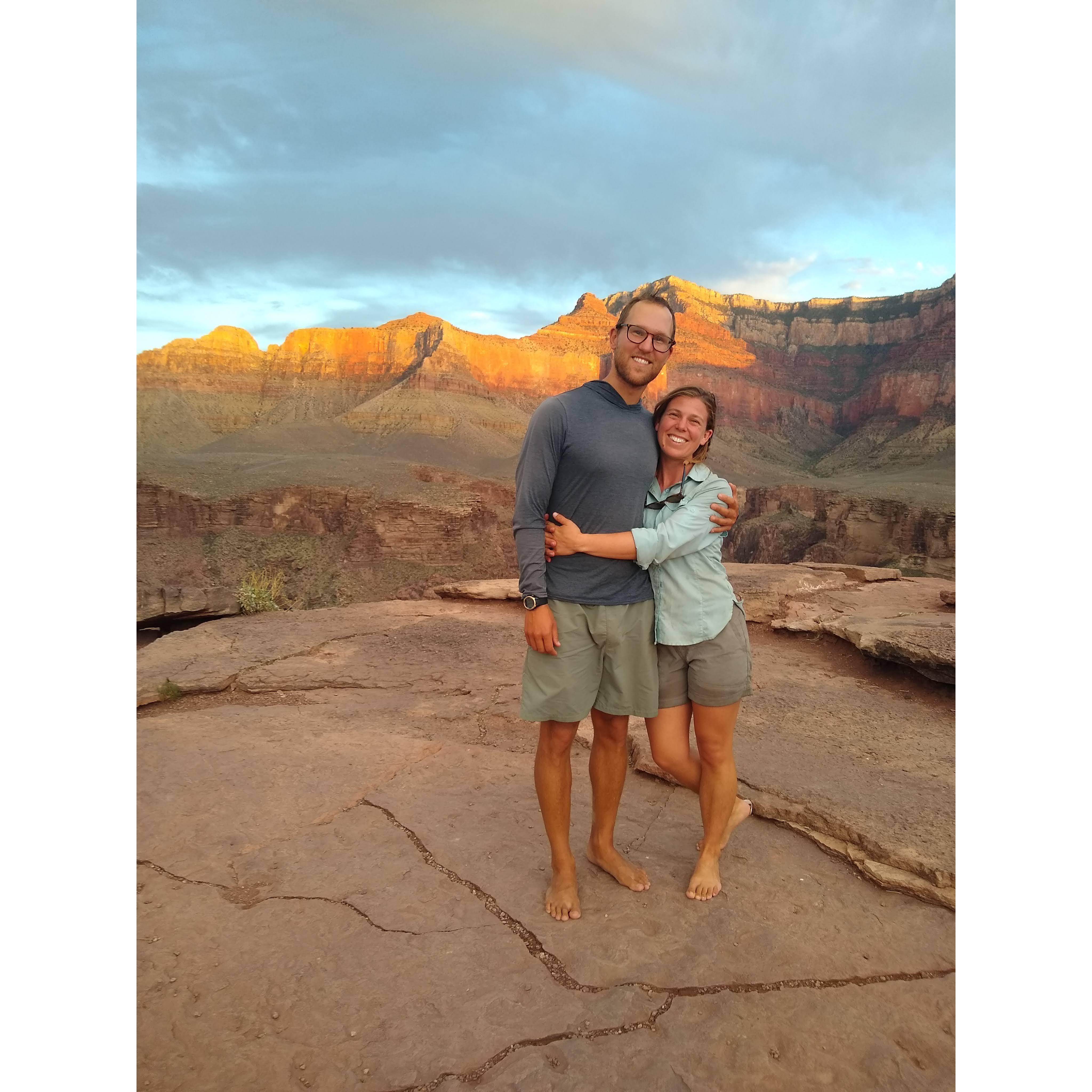 Golden Hour Backpacking in the Grand Canyon